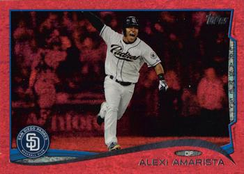 2014 Topps Update - Red Foil #US-324 Alexi Amarista Front