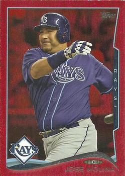 2014 Topps Update - Red Foil #US-6 Jose Molina Front