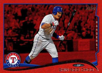 2014 Topps Update - Red Foil #US-27 Shin-Soo Choo Front