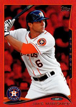 2014 Topps Update - Red Foil #US-46 Jake Marisnick Front