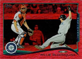 2014 Topps Update - Red Foil #US-49 Willie Bloomquist Front