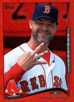 2014 Topps Update - Red Foil #US-60 David Ross Front