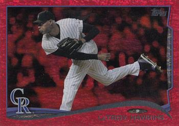 2014 Topps Update - Red Foil #US-64 LaTroy Hawkins Front