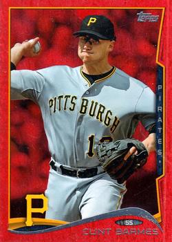 2014 Topps Update - Red Foil #US-79 Clint Barmes Front