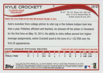 2014 Topps Update - Red Foil #US-121 Kyle Crockett Back
