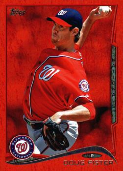2014 Topps Update - Red Foil #US-137 Doug Fister Front