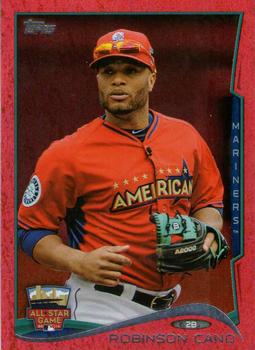 2014 Topps Update - Red Foil #US-151 Robinson Cano Front