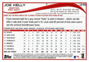 2014 Topps Update - Red Foil #US-164 Joe Kelly Back