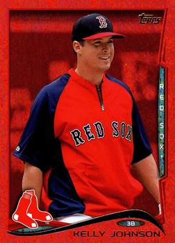 2014 Topps Update - Red Foil #US-183 Kelly Johnson Front