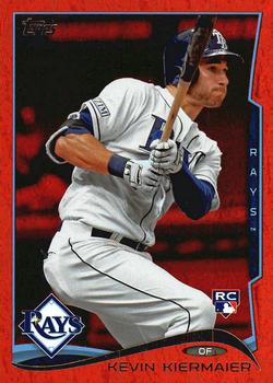 2014 Topps Update - Red Foil #US-253 Kevin Kiermaier Front
