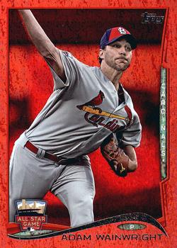 2014 Topps Update - Red Foil #US-289 Adam Wainwright Front