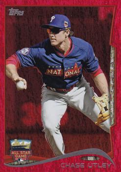 2014 Topps Update - Red Foil #US-292 Chase Utley Front