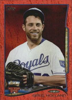 2014 Topps Update - Red Foil #US-295 Greg Holland Front