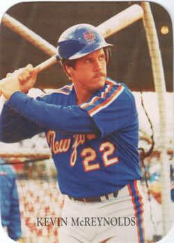 1987 Indiana Blue Sox (unlicensed) #10 Kevin McReynolds Front