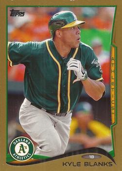 2014 Topps Update - Gold #US-101 Kyle Blanks Front