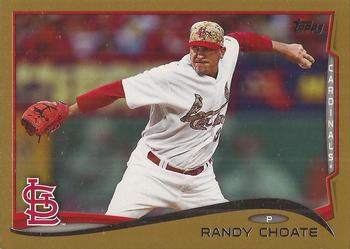 2014 Topps Update - Gold #US-212 Randy Choate Front