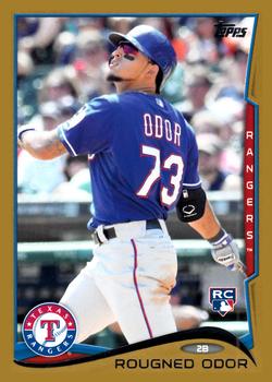 2014 Topps Update - Gold #US-276 Rougned Odor Front