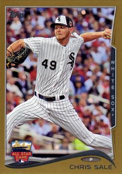 2014 Topps Update - Gold #US-277 Chris Sale Front