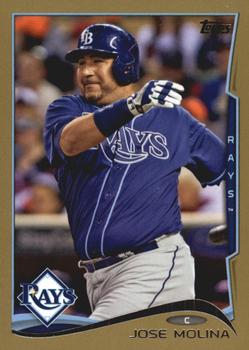 2014 Topps Update - Gold #US-6 Jose Molina Front