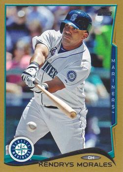 2014 Topps Update - Gold #US-22 Kendrys Morales Front
