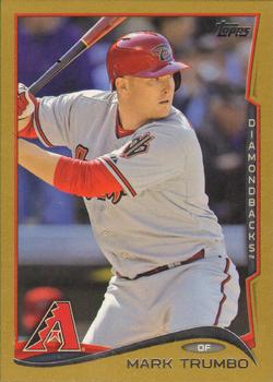 2014 Topps Update - Gold #US-32 Mark Trumbo Front