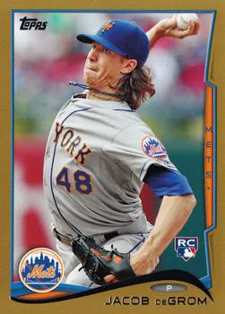 2014 Topps Update - Gold #US-50 Jacob deGrom Front