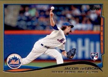2014 Topps Update - Gold #US-57 Jacob deGrom Front