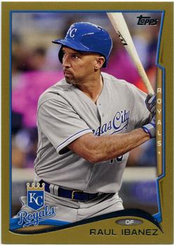2014 Topps Update - Gold #US-58 Raul Ibanez Front