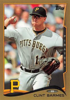 2014 Topps Update - Gold #US-79 Clint Barmes Front