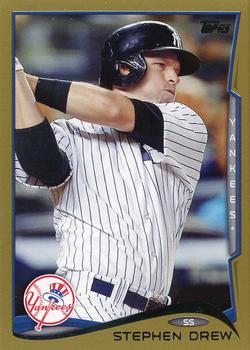 2014 Topps Update - Gold #US-89 Stephen Drew Front