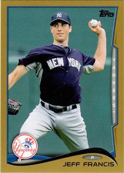 2014 Topps Update - Gold #US-114 Jeff Francis Front