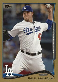 2014 Topps Update - Gold #US-188 Paul Maholm Front