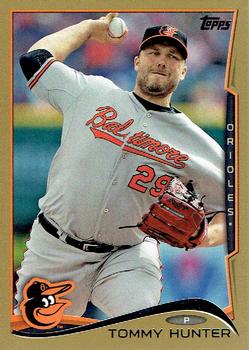 2014 Topps Update - Gold #US-235 Tommy Hunter Front