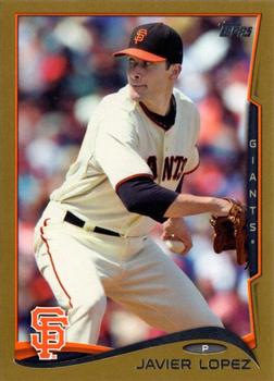 2014 Topps Update - Gold #US-242 Javier Lopez Front