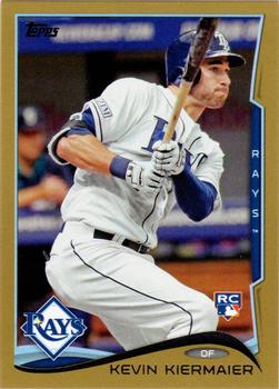 2014 Topps Update - Gold #US-253 Kevin Kiermaier Front