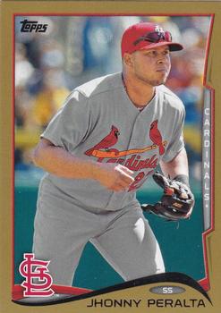 2014 Topps Update - Gold #US-260 Jhonny Peralta Front
