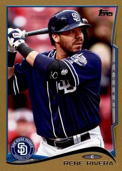 2014 Topps Update - Gold #US-261 Rene Rivera Front