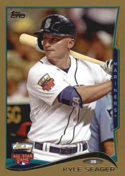 2014 Topps Update - Gold #US-263 Kyle Seager Front