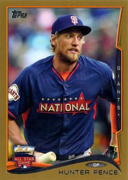 2014 Topps Update - Gold #US-270 Hunter Pence Front