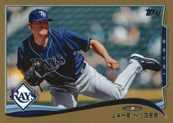 2014 Topps Update - Gold #US-291 Jake McGee Front
