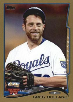 2014 Topps Update - Gold #US-295 Greg Holland Front