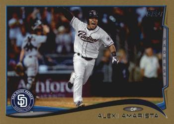 2014 Topps Update - Gold #US-324 Alexi Amarista Front