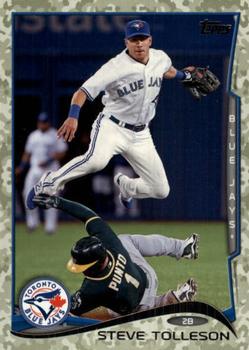 2014 Topps Update - Camo #US-47 Steve Tolleson Front