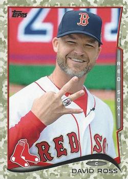 2014 Topps Update - Camo #US-60 David Ross Front