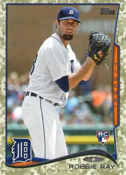 2014 Topps Update - Camo #US-284 Robbie Ray Front