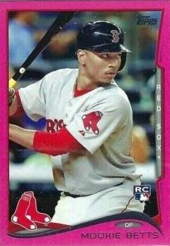 2014 Topps Update - Pink #US-26 Mookie Betts Front