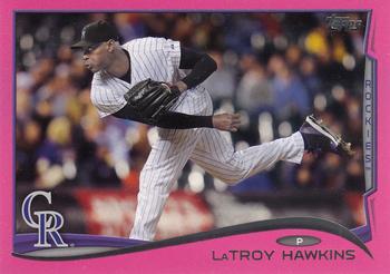 2014 Topps Update - Pink #US-64 LaTroy Hawkins Front