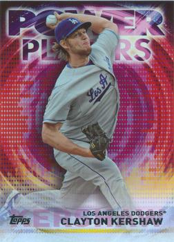 2014 Topps Update - Power Players #PPA-CK Clayton Kershaw Front