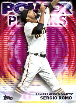 2014 Topps Update - Power Players #PPA-SR Sergio Romo Front