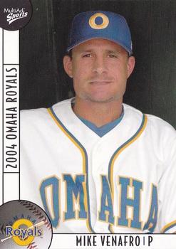 2004 MultiAd Omaha Royals #21 Mike Venafro Front